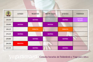 Horario 2022